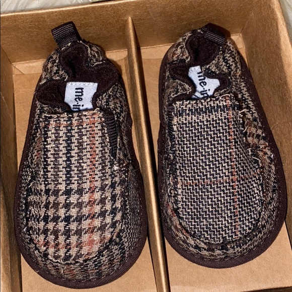 Brown Plaid Cruiser Slip On Shoes - Picture 2 of 3